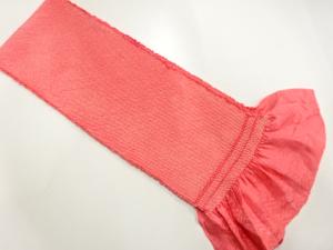 正絹　振袖用　絞り帯揚げ